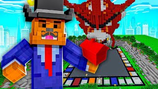 Becoming A MILLIONAIRE In Minecraft Monopoly