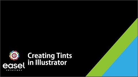 Adobe Illustrator tints