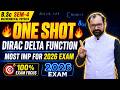 🔥 Dirac Delta Function One Shot | Complete Chapter Revision | B.Sc Sem-4 Mathematical Physics