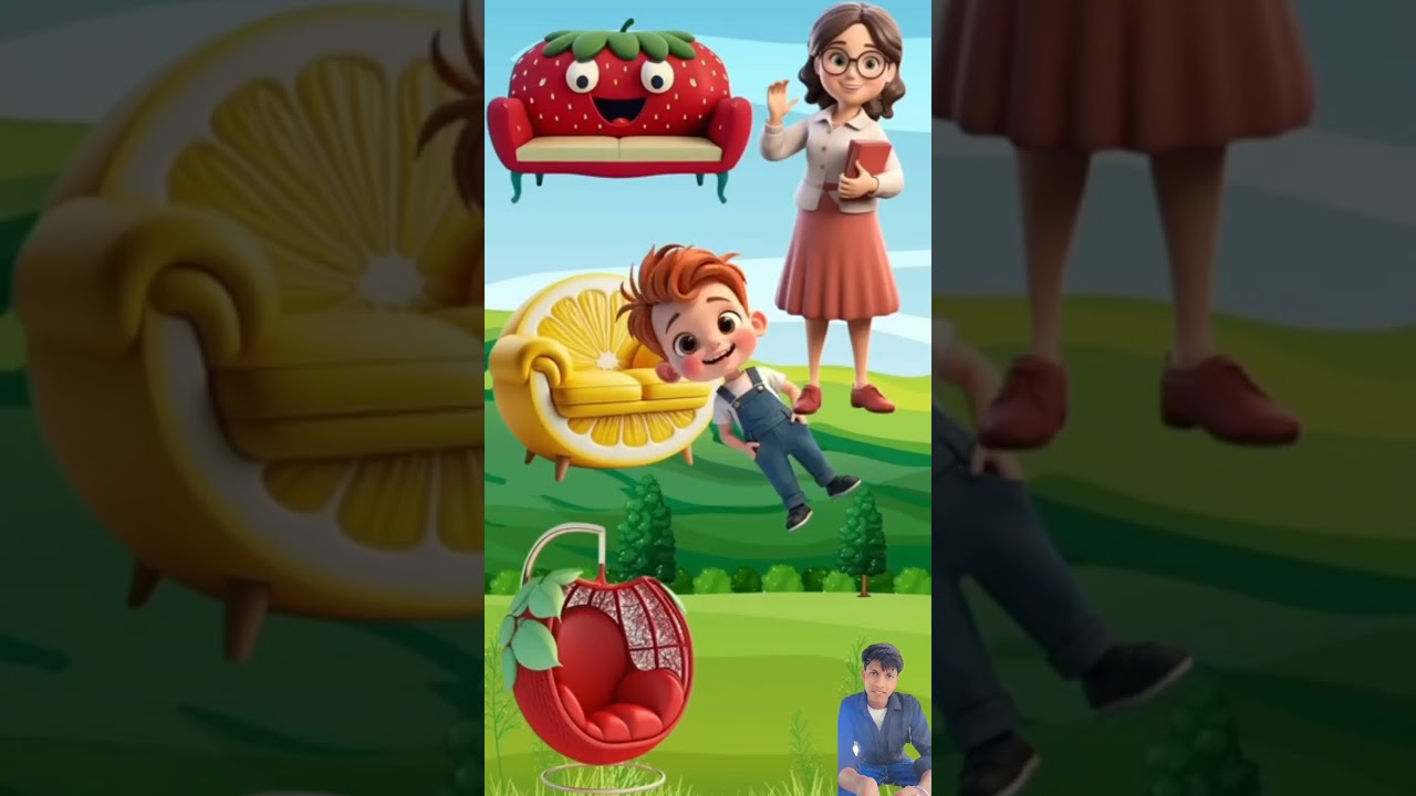 "Chintu's cactus chair"Mini wood toy-woodworking arts skill wood hand crafts #cartoon #funnyvfx