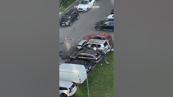 Момент взрыва заминированного автомобиля в Москве