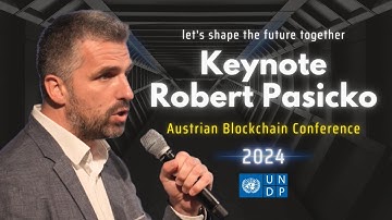 Keynote by Dr. Robert Pasicko: Blockchain for Sustainable Development