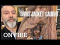 Orvis Jacket,  caught on fire then restored