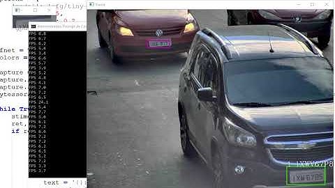 Darknet Yolo License Plate Recognize Realtime + OCR