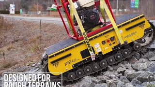 All Terrain Electric Tracked Carrier Material Handling Platform