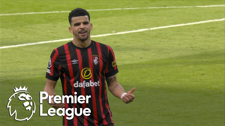 Dominic Solanke powers Bournemouth 1-0 in front of Manchester United | Premier League | NBC Sports