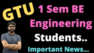 GTU 1st Semester Engineering Students | Mid Sem & GTU Exam Date | SPI | CPI | CGPA.. All Information