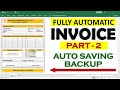 INVOICE PART 2 - How To Automatically Save Invoice Entries For Future Reference in Excel | HINDI