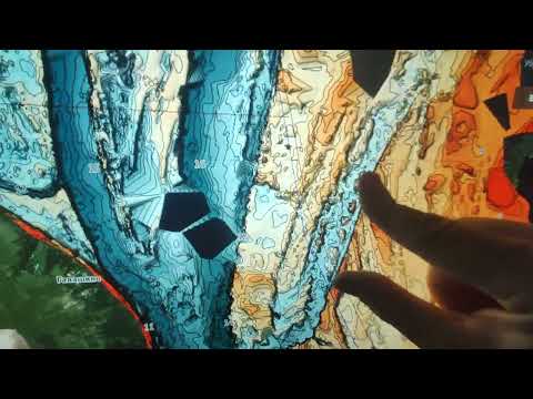 Горьковское водохранилище. Lowrance.