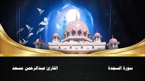 أفمن كان مؤمنا كمن كان فاسقا لا يستوون 🙏 القارئ عبدالرحمن مسعد 🌹