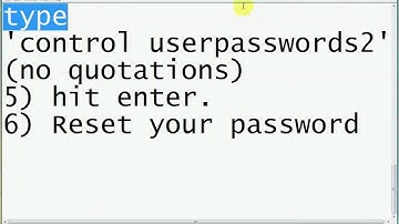 Reset windows XP password