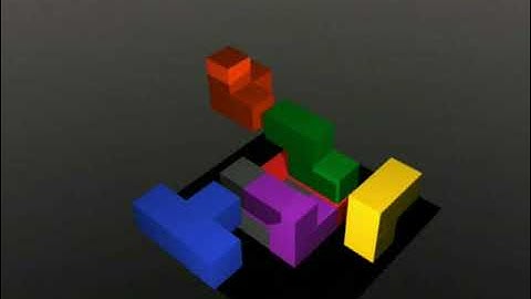 Soma Cube - Anim. 3D - Link Solutions 03