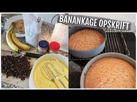 Video: Sådan Laver Du Bananødder Og Chokoladekage