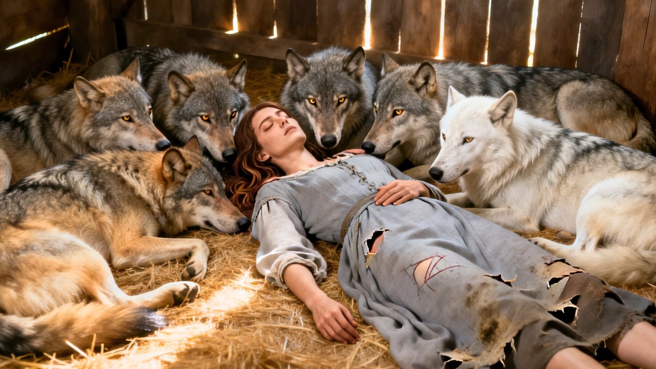 Rejected Omega Hid in an Empty Barn — At Dawn, Ten Wolves Curled Around Her