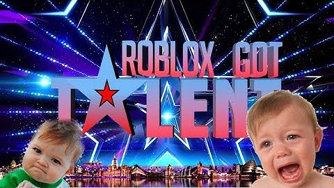 Roblox exploiting-Talent show destruction