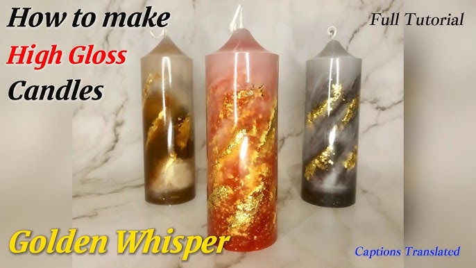 DIY: Secret Technique to Make Gel Candles WITHOUT Bubbles!