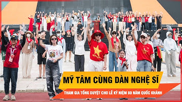 Mỹ Tâm cùng dàn nghệ sĩ tổng duyệt cho Lễ kỷ niệm 80 năm Quốc khánh | Thời sự
