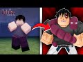 the GOAL IS TO FULLY BECOME TOJI In Jujutsu Infinite Roblox