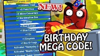 *NEW* BEE SWARM BIRTHDAY MEGA CODE (+ New Update Leaks) | Roblox Bee Swarm