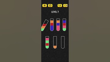 Water Sort puzzle (Level 7) Walkthrough