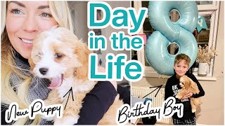 LIFE CHANGING! Day in the Life, Birthday Presents, New Puppy + Gymnastics Rings at Home