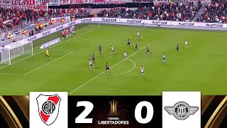 River Plate vs. Libertad [2-0] | Copa Libertadores 2024 | Resumen del partido!