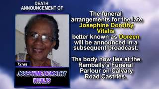 Josephine Dorothy Vitalis short