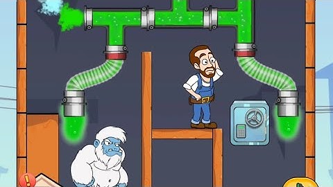 Home Pipe Rescue/ Pull The Pipe Gameplay Level Solution Mobile Game