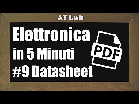 Leggere Datasheet e Fogli Tecnici Componenti Elettronici Transistor BJT - Elettronica in 5 Minuti #9