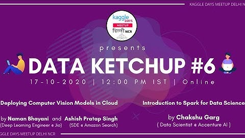 Deploying Computer Vision Models in Cloud & Introduction to Spark for Data Science