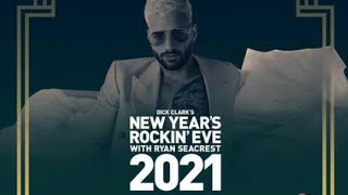 Maluma | New Year's Rockin' Eve 2021| 31 Dec 2020 | Dick Clark's | Ryan Seacrest | abc