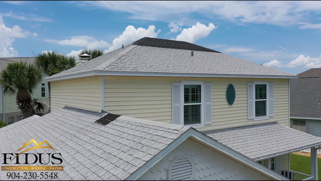 Storm-Damaged Roof in Florida Gets Full Replacement | Before & After Drone Footage