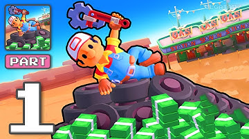 Gas Station Simulator Tycoon - Gameplay Walkthrough Part 1 - Grow and Earn (iOS, Android)