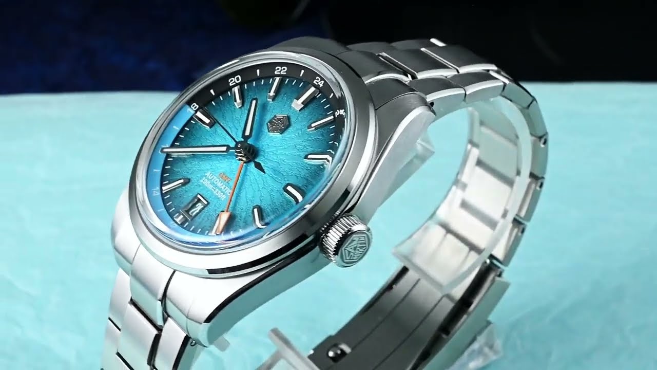 San Martin SN0144 Miyota 9075 GMT 建盏(Jian Zhan) Dial Sports