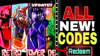ALL NEW!✅RETRO TOWER DEFENSE ROBLOX CODES 2026 - RETRO TOWER DEFENSE CODES 2026 [ROBLOX]