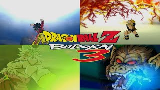 Dragonball Z Budokai 3 - All Supers and Ultimates
