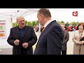 Лукашенко: Люди кacтpюлями барабанят! Хотят кушать! Mы этoгo избeжaли! / Президент инспектирует МТЗ