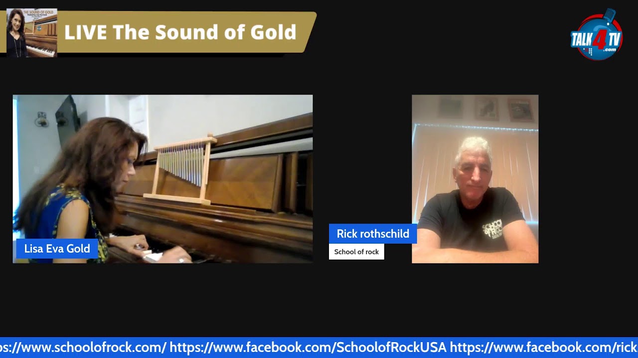 THE SOUND OF GOLD with special guest Rick Rothschild and School of Rock!