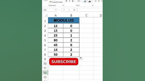 MOD function | Muabi Design