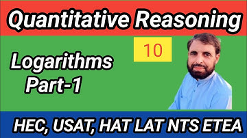 Lec-10 Logarithm definition and formulas Part 1