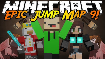 Minecraft Maps: Epic Jump Map Ultimate Trolling Part 1!