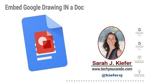 Embed a Drawing in a Doc