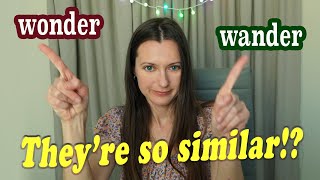 Différence entre Wander et Wonder