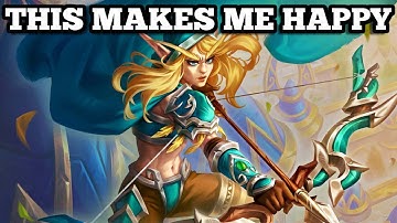 I haven’t been able to say this about Hearthstone all year