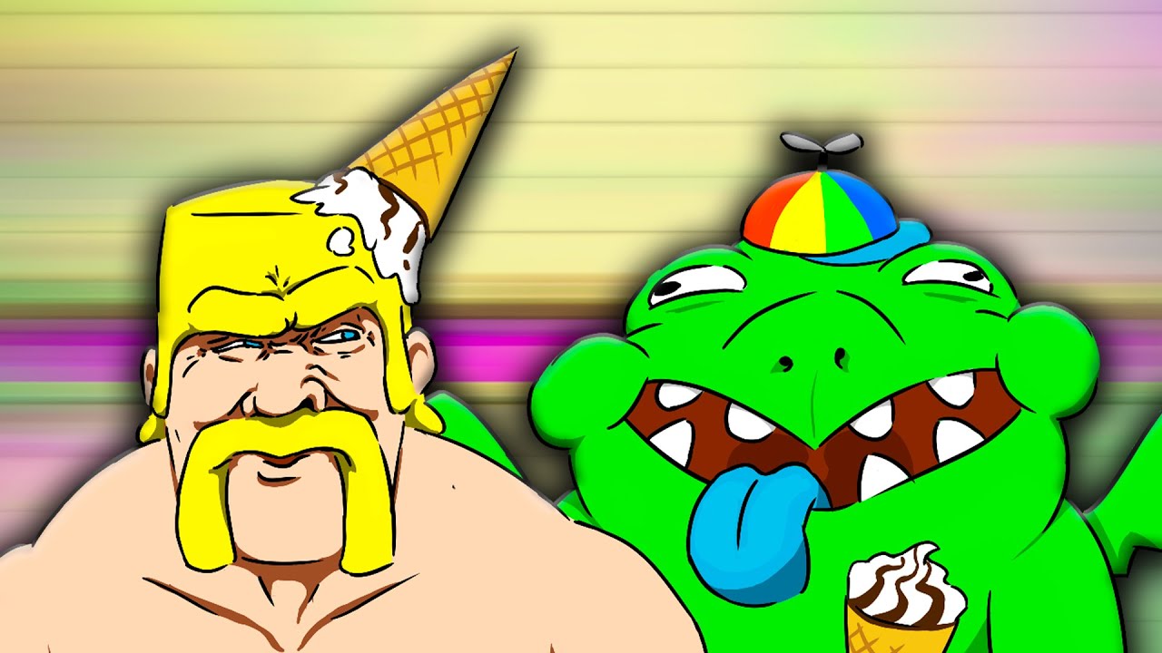 Baby Dragon Evolution Buffed Barb Hut