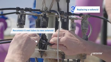 Netafim: Disc Filters - How to Repair Backflush Manifold Leakage