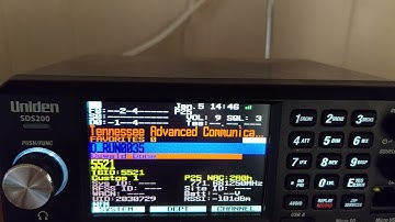 Uniden sds 200 monitoring east Tennessee