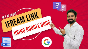 How To Share IFrame Link Using Google Docs 2020 | How to Embed Google Docs in HTML