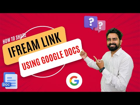 How To Share IFrame Link Using Google Docs 2020 | How to Embed Google Docs in HTML