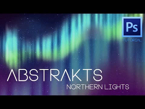 Abstrakts "Northern Lights" Photoshop Tutorial